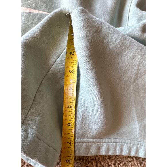 Nike Mint Green 8” Inseam Adjustable M Athleisure Sweat Shorts - Picture 5 of 5